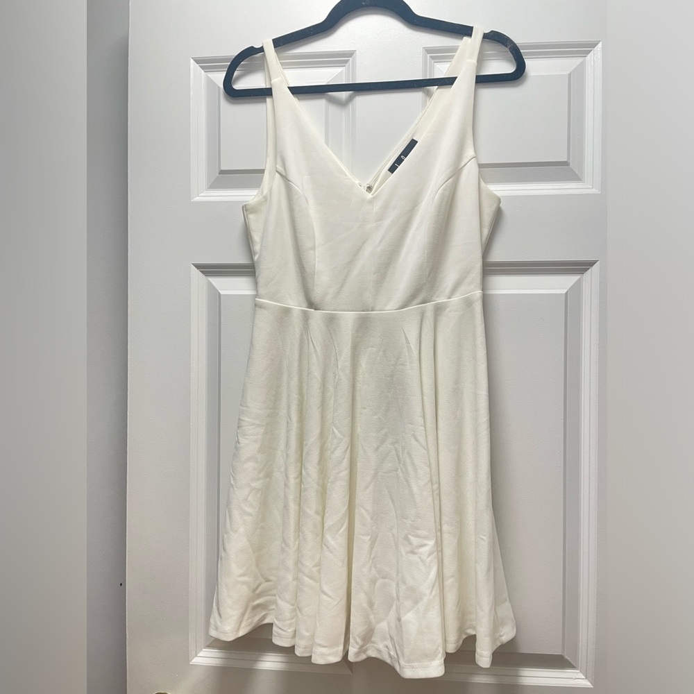 LULUS mini white dress